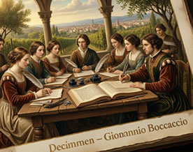 散文诗歌｜乔万尼.薄伽丘：《十日谈》原著诗歌节选