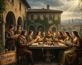 外国名著｜乔万尼·薄伽丘：《十日谈》