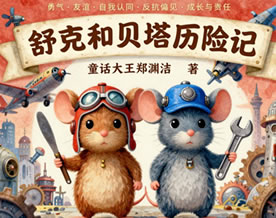 儿童文学｜郑渊洁：舒克和贝塔历险记