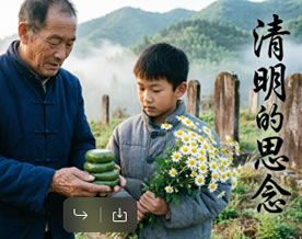 阅读理解｜清明的思念——中考作文真题话题作文优秀范文